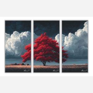 CRIMSON TREE - SET OF 3