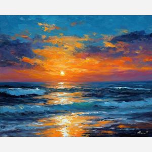 OCEAN SUNSET SPARKLE