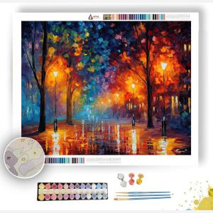 TWILIGHT FESTIVAL PATH - Paint by Numbers Full Kit