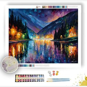 RAINBOW VALLEY LIGHTS - Paint by Numbers Full Kit