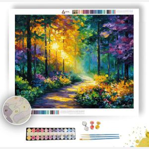 GOLDEN HORIZON PATH - Paint by Numbers Full Kit