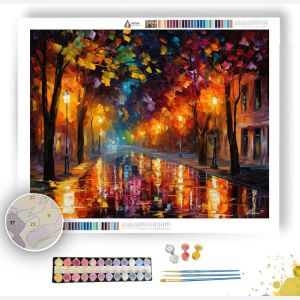 SHIMMERING AUTUMN WALK - Paint by Numbers Full Kit
