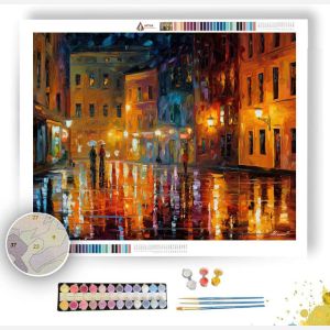 GOLDEN RAIN REFLECTIONS - Paint by Numbers Full Kit