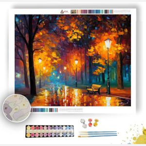 AUTUMN LIGHTS SERENADE - Paint by Numbers Full Kit