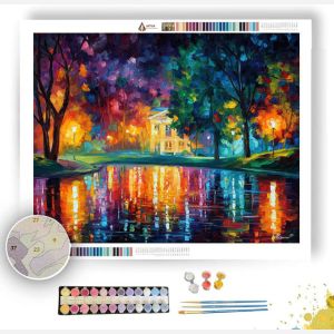 COLORFUL NIGHT GARDEN - Paint by Numbers Full Kit