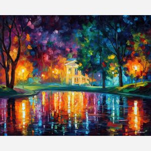 COLORFUL NIGHT GARDEN