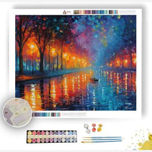 RAINBOW SKY REFLECTIONS - Paint by Numbers Full Kit