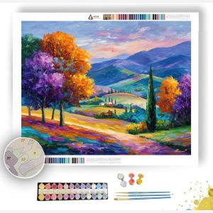 HARMONY OF HILLS - Paint by Numbers Full Kit