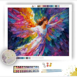 ANGEL OF COLORS - Paint by Numbers Full Kit