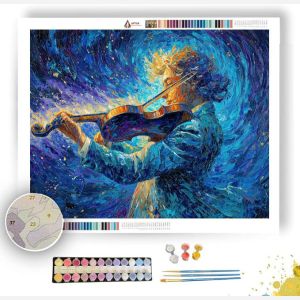 DREAM OF THE VIOLINIST - Paint by Numbers Full Kit