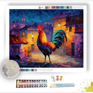 THE RED ROOSTER DREAM - Paint by Numbers Full Kit