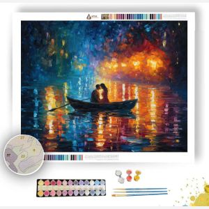 LUMINOUS LOVERS - Paint by Numbers Full Kit