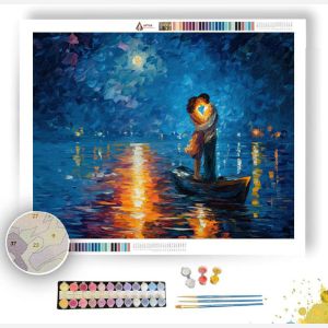 MOONLIGHT EMBRACE - Paint by Numbers Full Kit