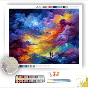 THE COLORFUL SKY SONG - Paint by Numbers Full Kit