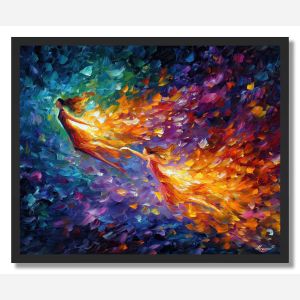 FLOATING FLAMES - FRAMED