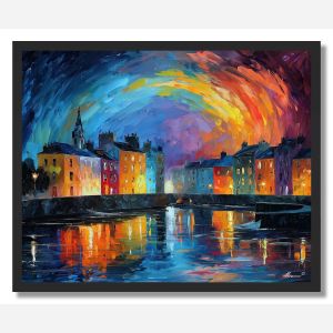 THE RAINBOW VILLAGE - FRAMED