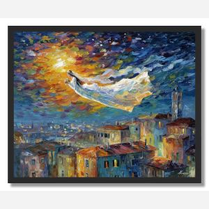 THE FLOATING BRIDE - FRAMED