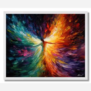 ANGEL OF RAINBOW LIGHT - FRAMED