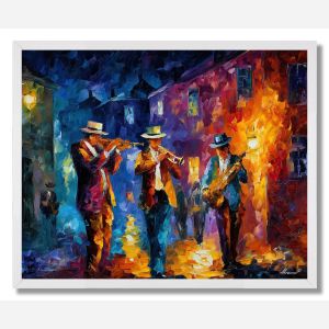 THE VILLAGE SERENADE - FRAMED