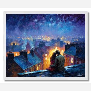 FLOATING EMBRACE - FRAMED