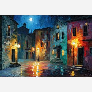 MOON OVER THE SQUARE