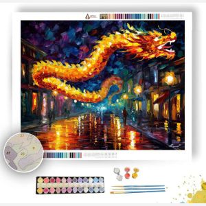 DRAGON LANTERN FESTIVAL - Paint by Numbers Full Kit