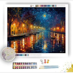 SILKEN RIVER AT NIGHT - Paint by Numbers Full Kit