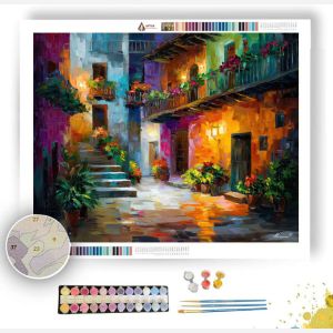 PALACE OF COLOR AND TIME - Paint by Numbers Full Kit