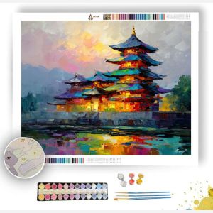 TEMPLE OF HARMONY - Paint by Numbers Full Kit