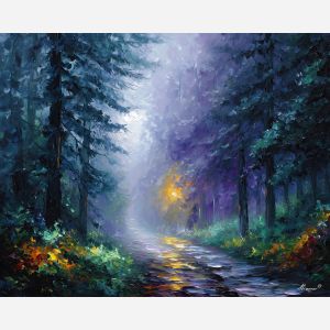 LANE THROUGH THE MIST