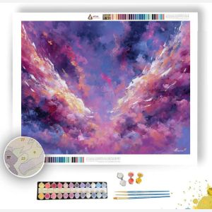WINGS OF THE EVENING SKY - Paint by Numbers Full Kit