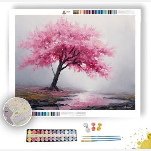 MORNING BLOSSOMS - Paint by Numbers Full Kit
