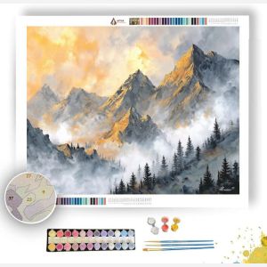 WHISPERS OF THE MOUNTAIN - Paint by Numbers Full Kit
