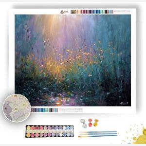 SUNLIGHT THROUGH RAIN - Paint by Numbers Full Kit