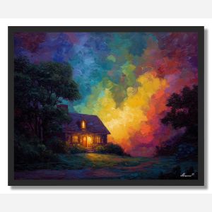 THE RADIANT HOUSE - FRAMED