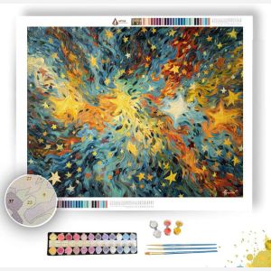 STARS OF THE HEART - Paint by Numbers Full Kit