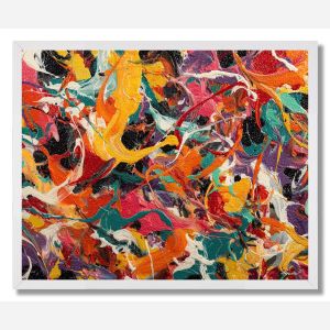 WAVES OF THOUGHT - FRAMED