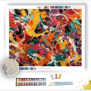 WAVES OF THOUGHT - Paint by Numbers Full Kit