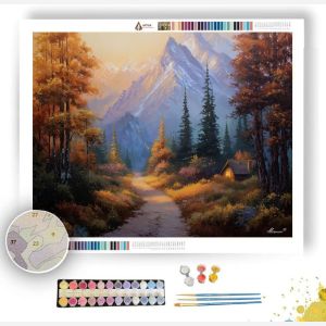 THE SHINING ROAD - Paint by Numbers Full Kit