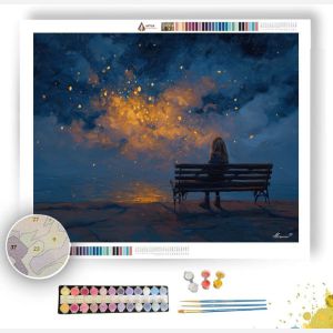 GOLDEN NIGHT SONG - Paint by Numbers Full Kit