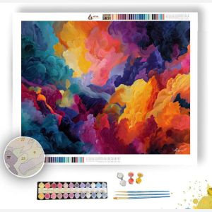 THE COLOR OF MEMORY - Paint by Numbers Full Kit