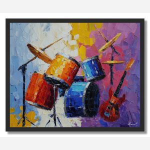 MUSIC OF THE COLORS - FRAMED
