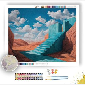 THE INFINITE STAIRWAY - Paint by Numbers Full Kit