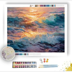 CRYSTAL SUNRISE - Paint by Numbers Full Kit