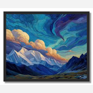 VISION OF THE MOUNTAIN SKY - FRAMED