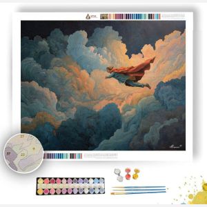 FLIGHT OF THE DREAMER - Paint by Numbers Full Kit