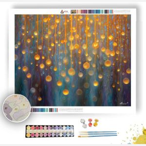 GOLDEN RAIN - Paint by Numbers Full Kit