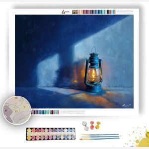 THE BLUE LANTERN - Paint by Numbers Full Kit