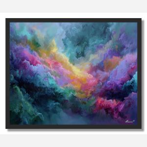 THE COLORFUL FOG - FRAMED