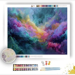 THE COLORFUL FOG - Paint by Numbers Full Kit
